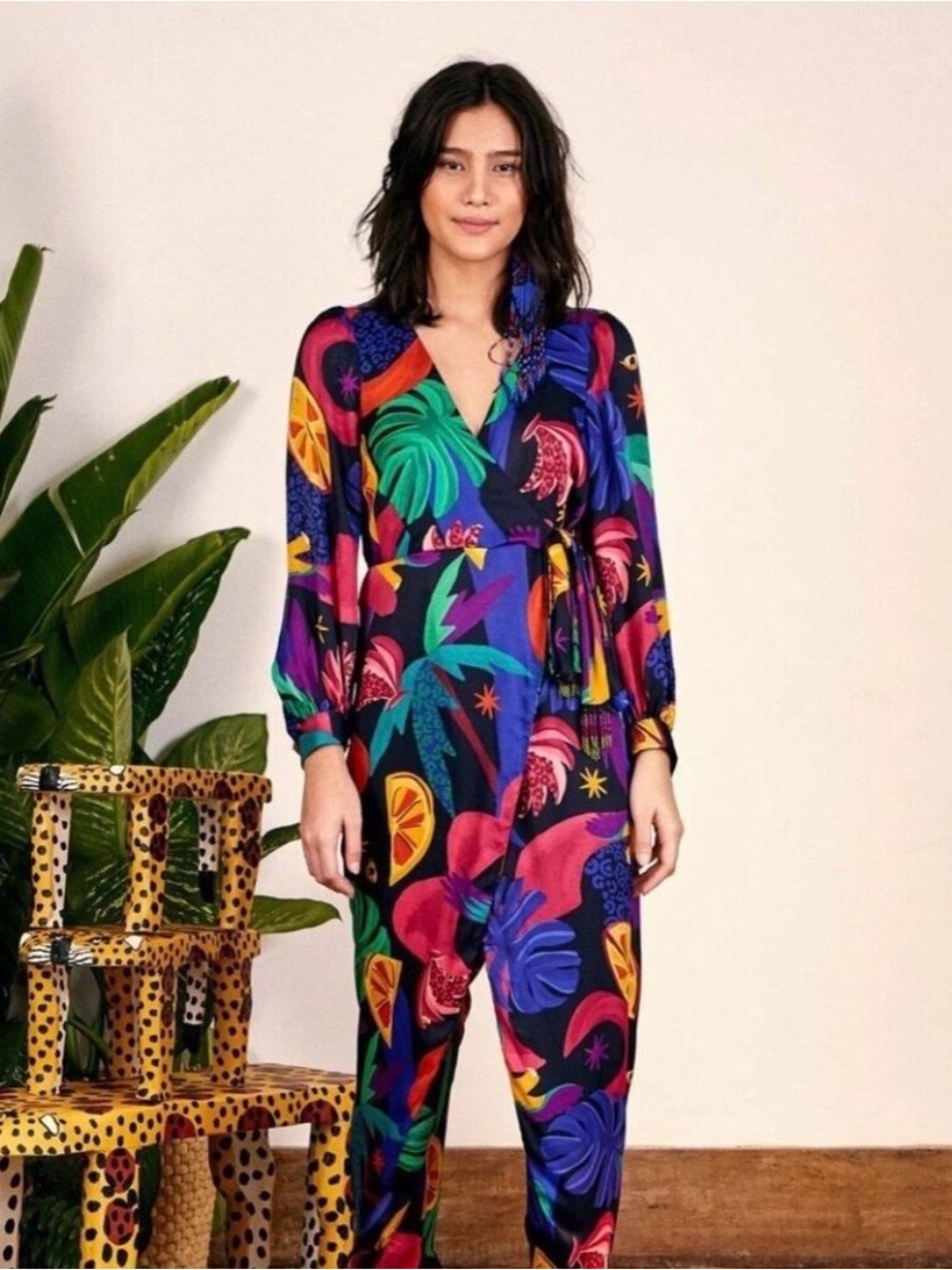 Farm Rio Mystic Jungle Jumpsuit - NWT